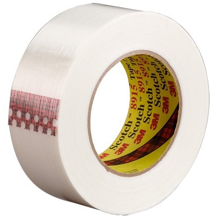 3M 3/4'' x 60 yds. 3M 8915 Strapping Tape, 48PK BUY00012727